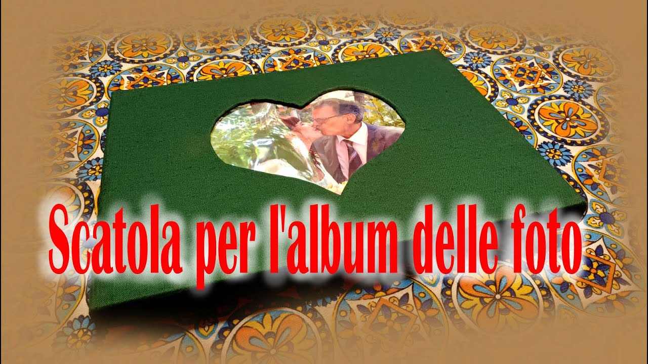 Come costruire la scatola dell'album delle foto - How to make a photo album box