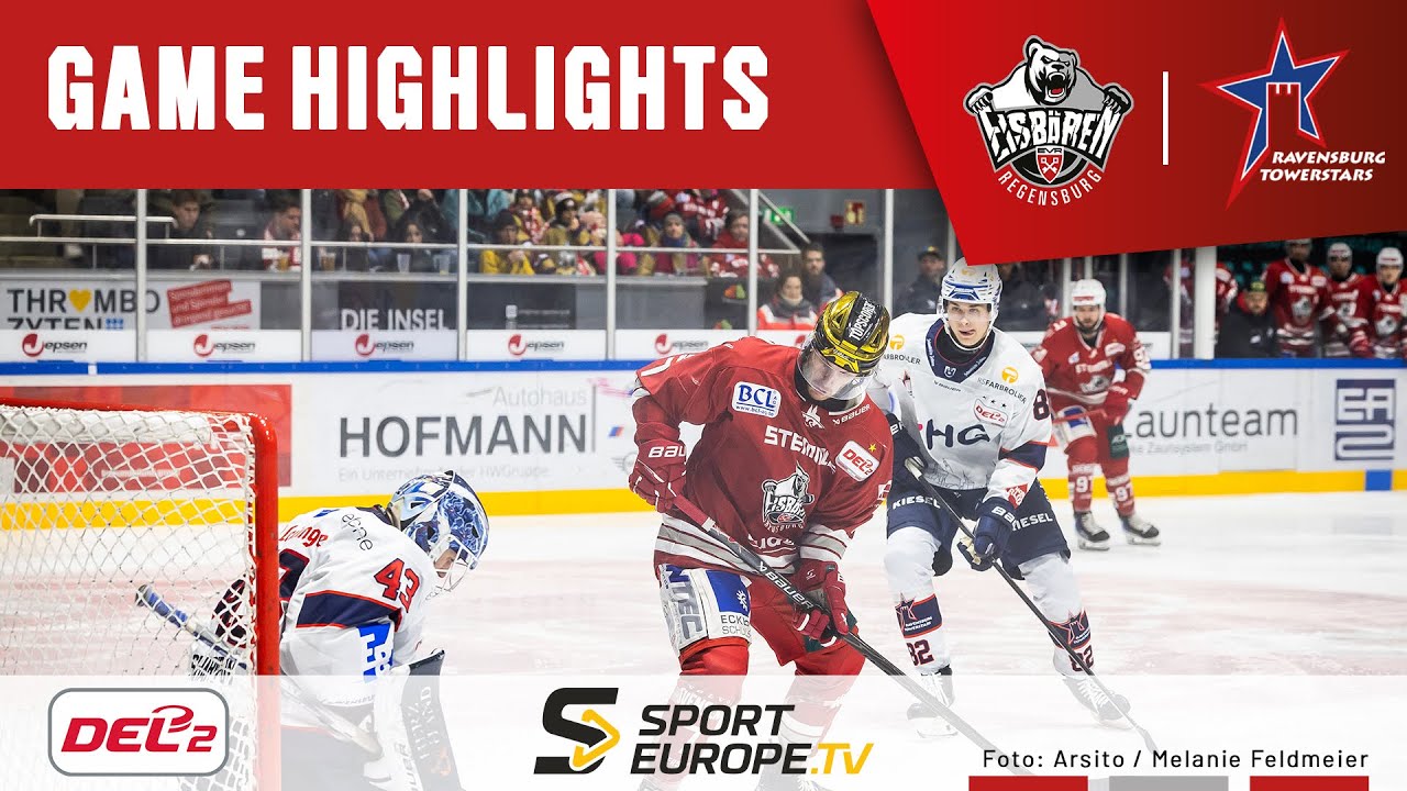 GAME HIGHLIGHTS - EISBÄREN REGENSBURG - RAVENSBURG TOWERSTARS - 25.01.2026
