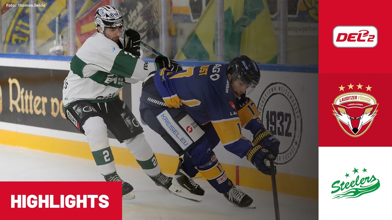 DEL2: Lausitzer F&uuml;chse vs. Bietigheim Steelers | Highlights - 2. Spieltag