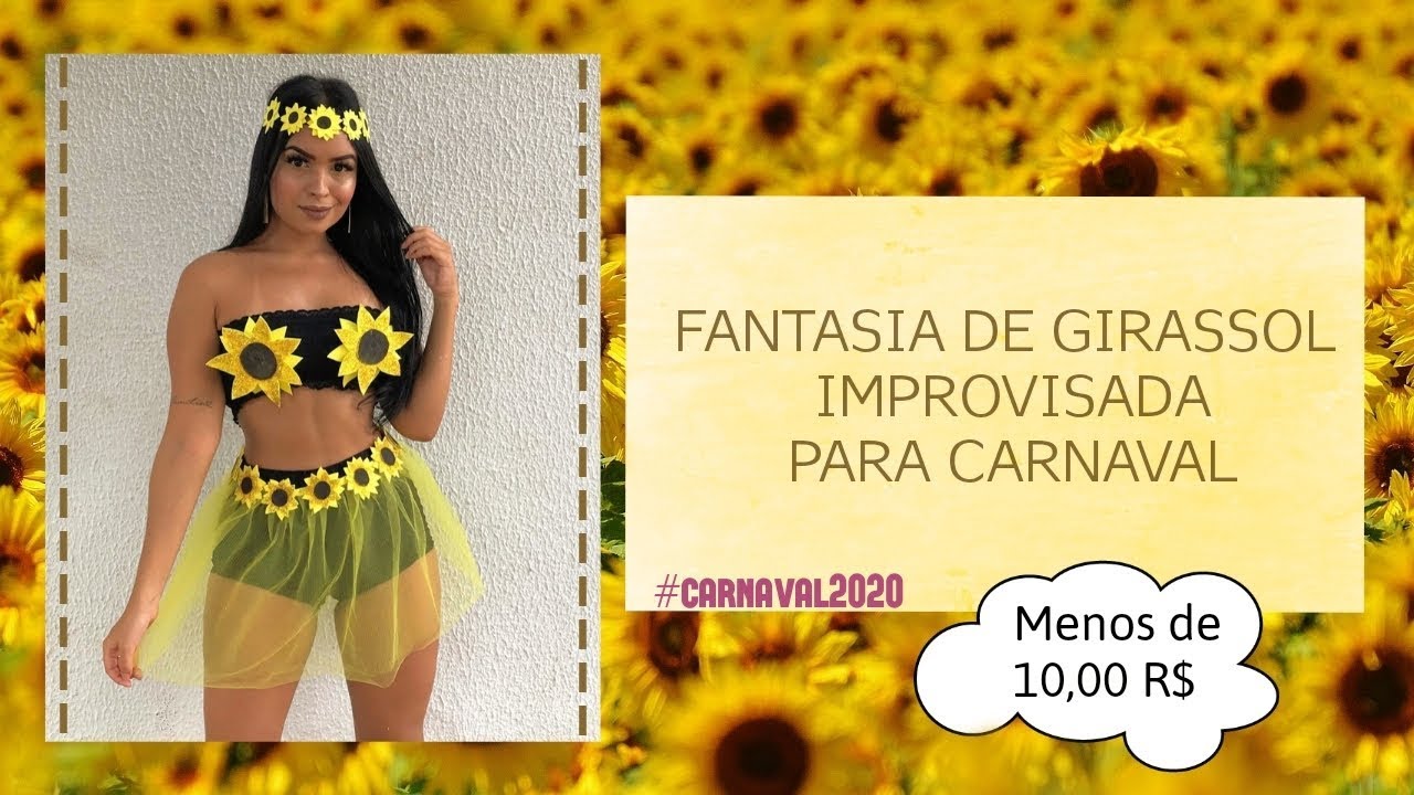 COMO FAZER FANTASIA DE CARNAVAL GASTANDO POUCO-#diy #customização #carnaval2020