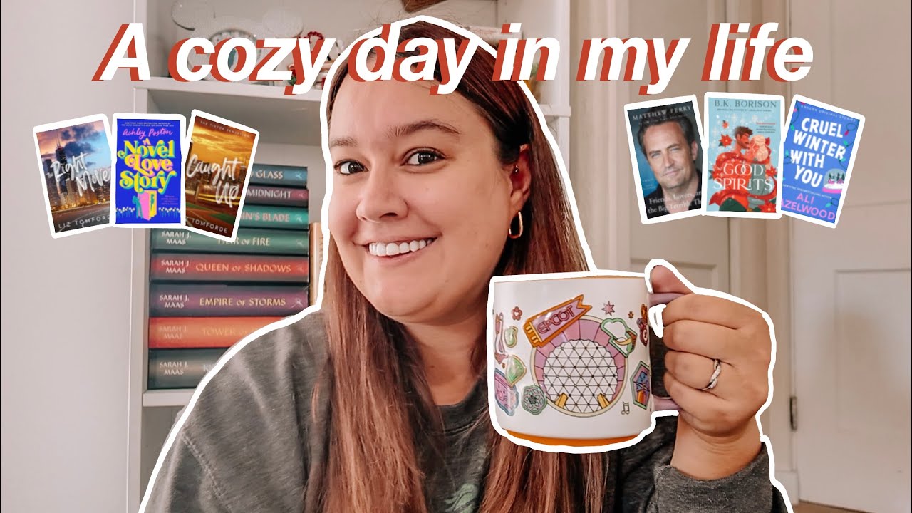 A cozy day in my life ☕️ Including November reading wrap up 📚