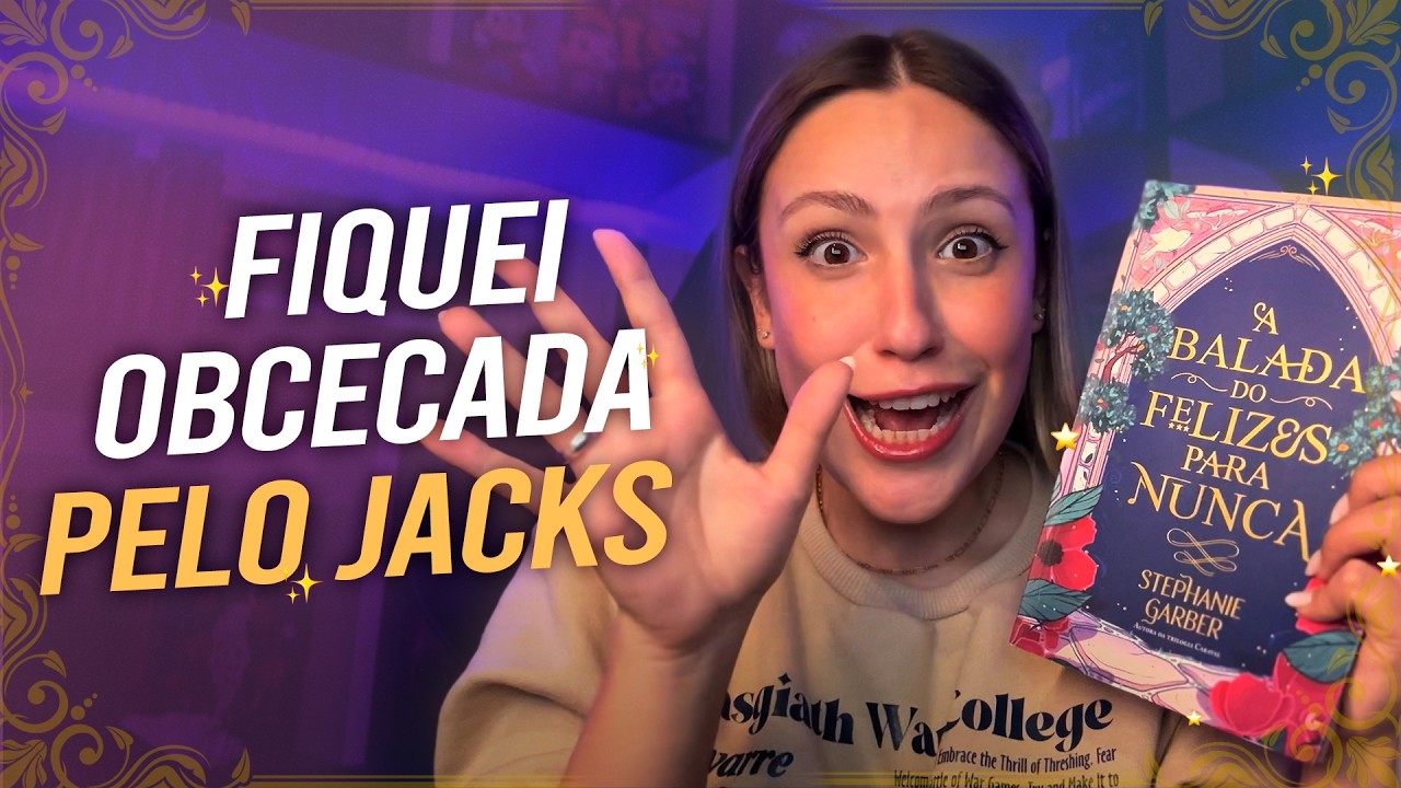 UM DOS MELHORES LIVROS DE ROMANTASIA DO ANO! - A Balada do Felizes para Nunca | Vlog de leitura