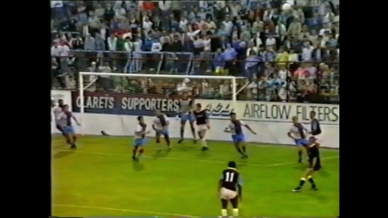 Burnley 0 Blackburn Rovers 2 August 8th 1989 Lancs Manx Cup