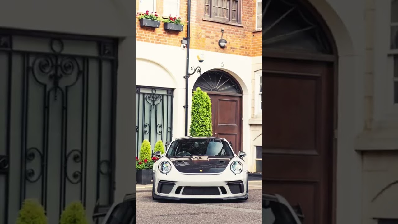 When track car meets the City- BTS Behind The Shoot