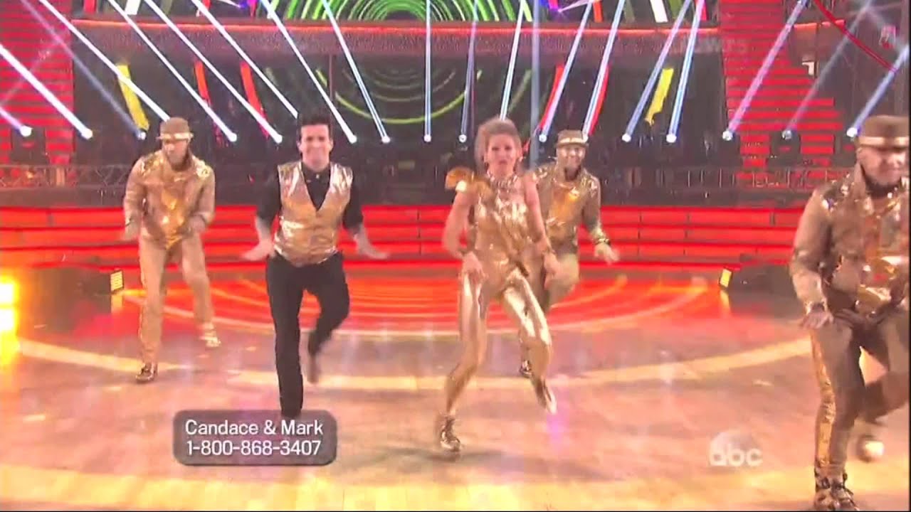Mark Ballas and Candace Cameron Bure dancing Freestyle on DWTS 5 19 14