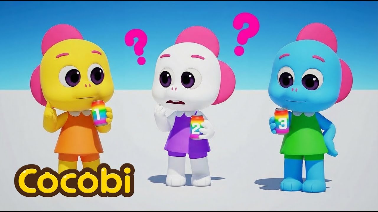 Three Copycats of Me! Who is Real?🌈 Learn Colors + More Fun Videos For Kids | Cocobi