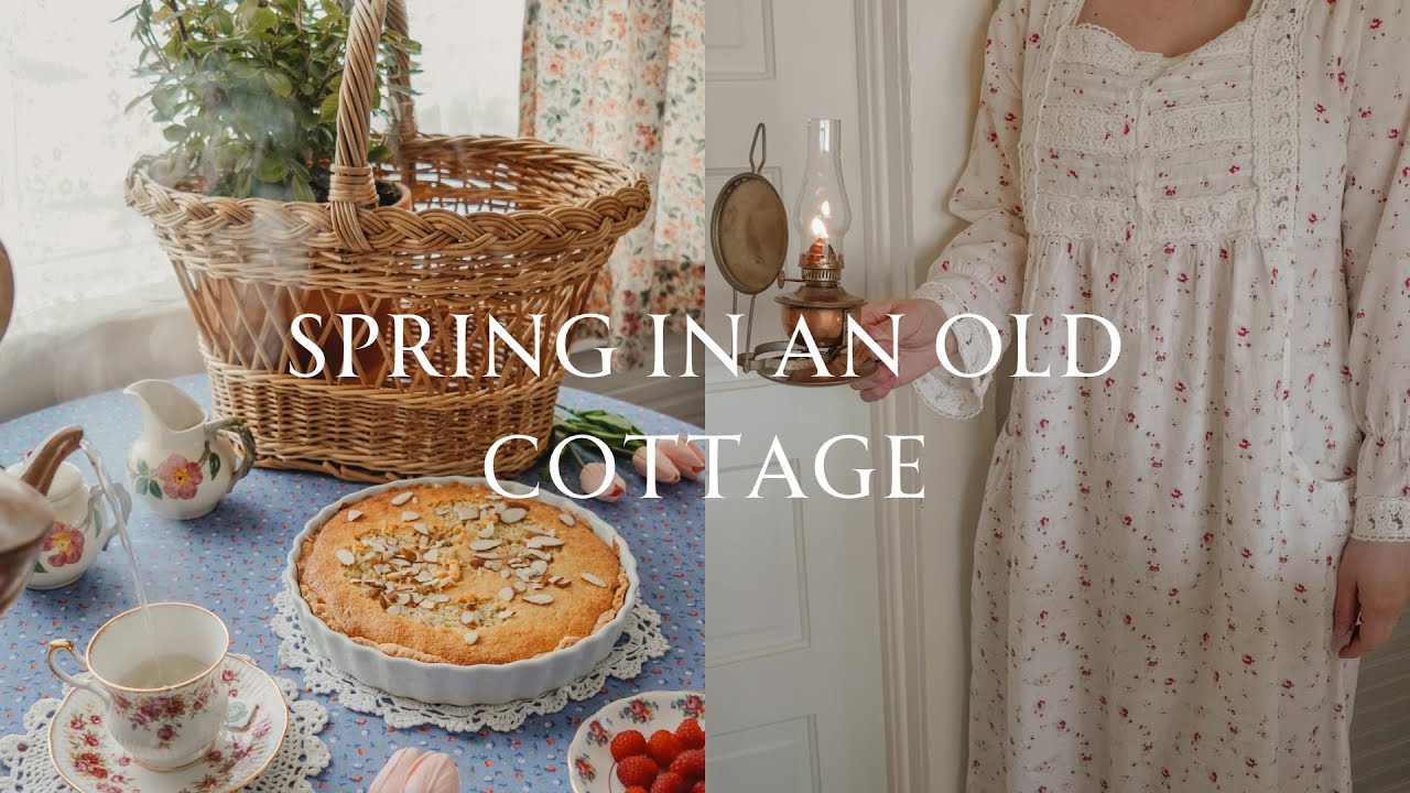 Meeting Spring | Simple and Beautiful Cozy Days in an Old Cottage | Cottagecore