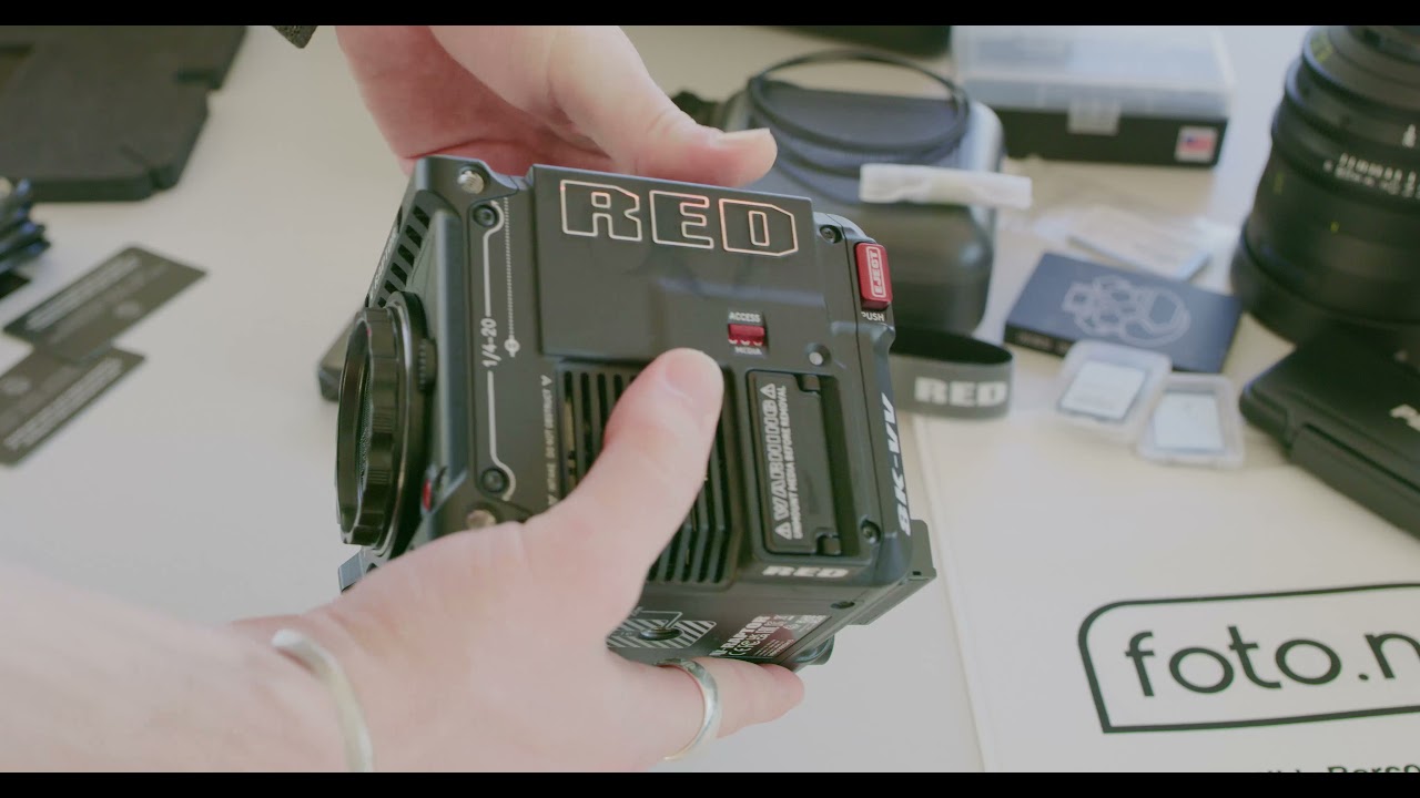 RED V-Raptor Unboxing and Random Test footage