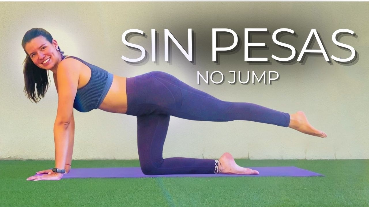 Yoga-Fitness para PIERNAS y GLÚTEOS (5 min) | Low Impact Leg & Glute Flow