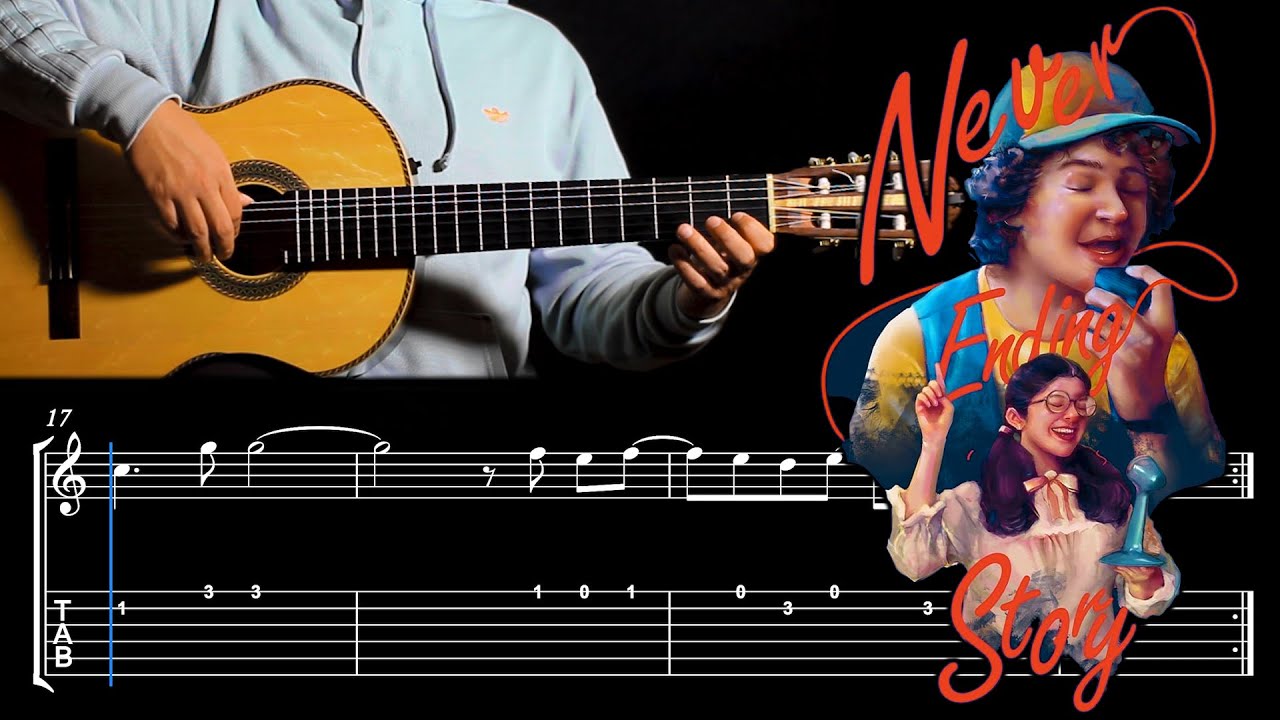Stranger Things 3 - Neverending Story | 🎼 Sheet Music & TAB 🎸