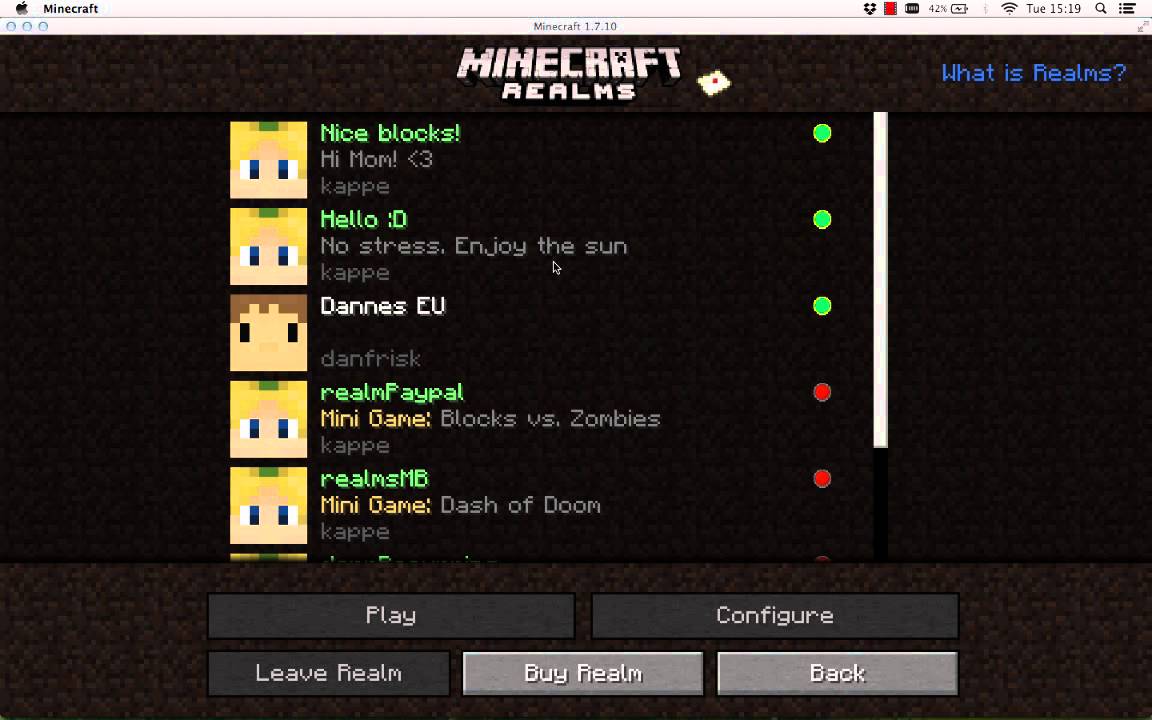 How to upload a world to Minecraft Realms