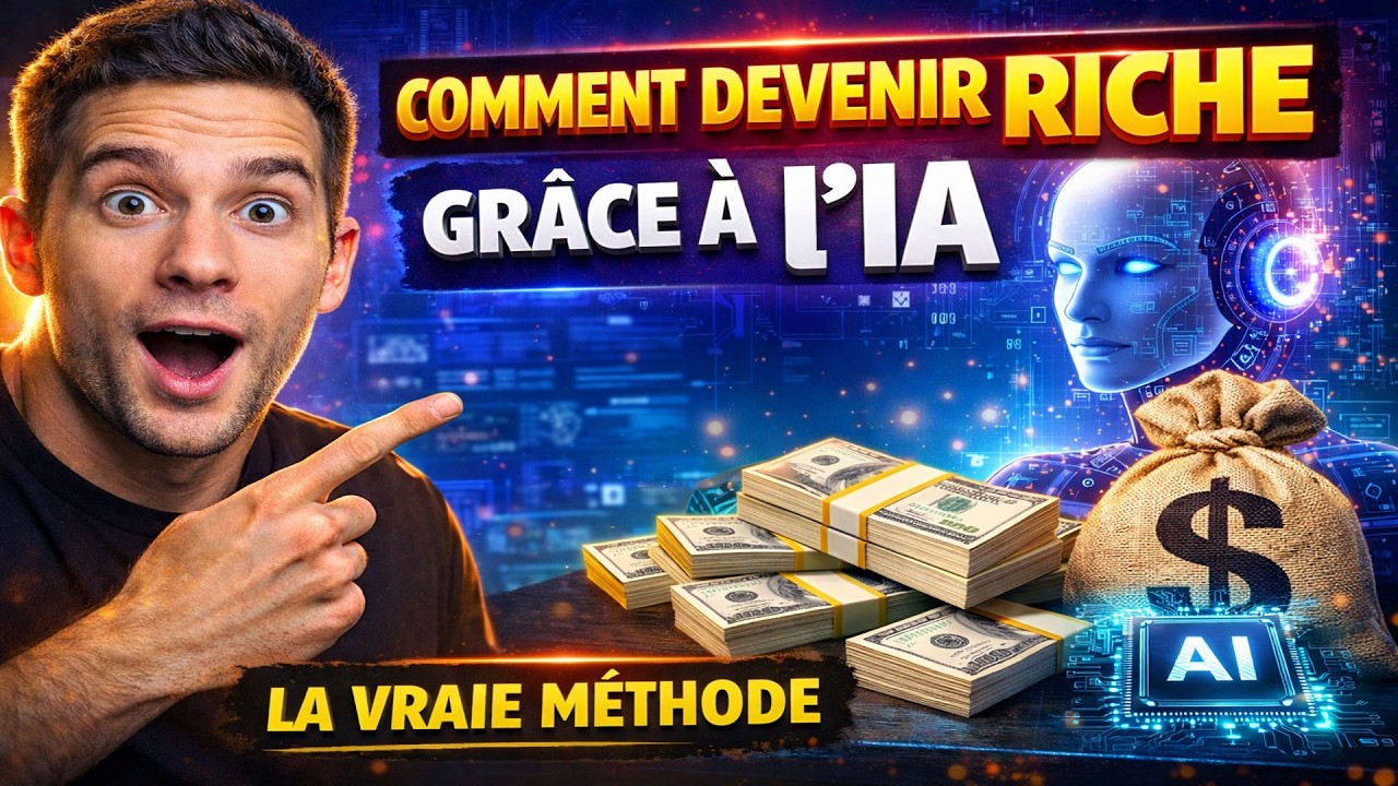 Comment devenir riche grâce à l’IA (la vraie méthode)