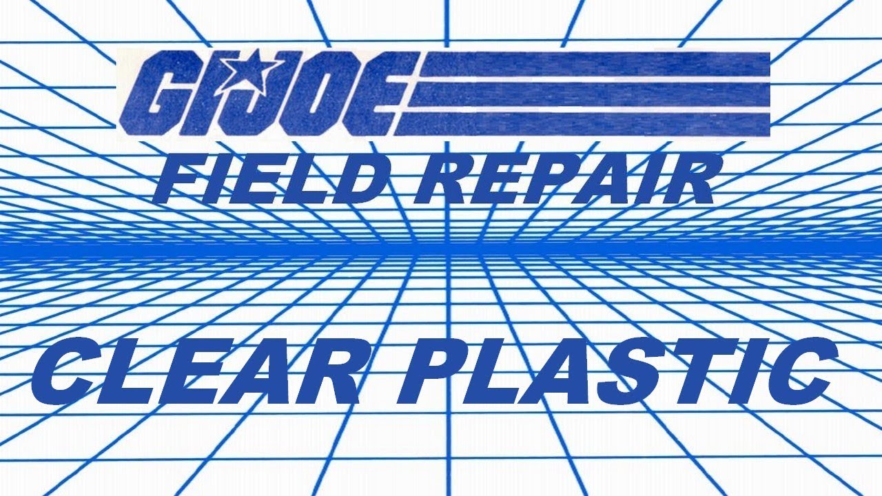 G.I. Joe Clean & Repair: прозрачный пластик