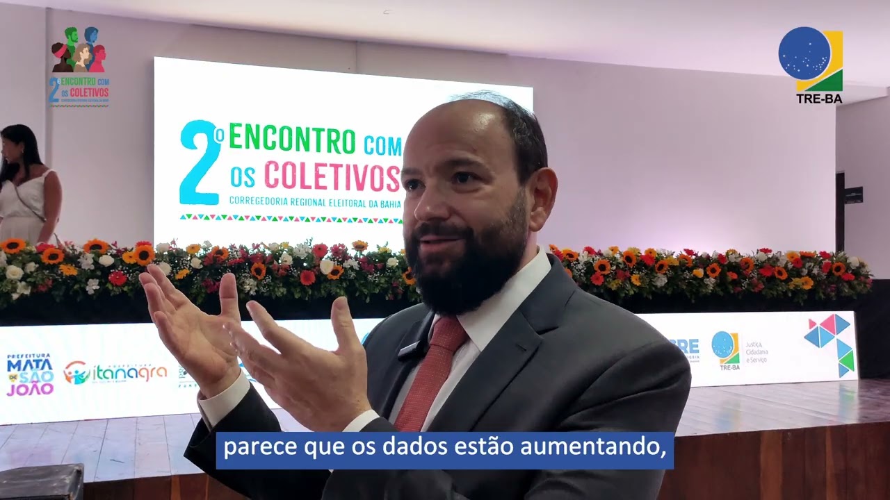 2º Encontro com os Coletivos: entrevista com o corregedor do TRE-BA, des. Maurício Kertzman Szporer