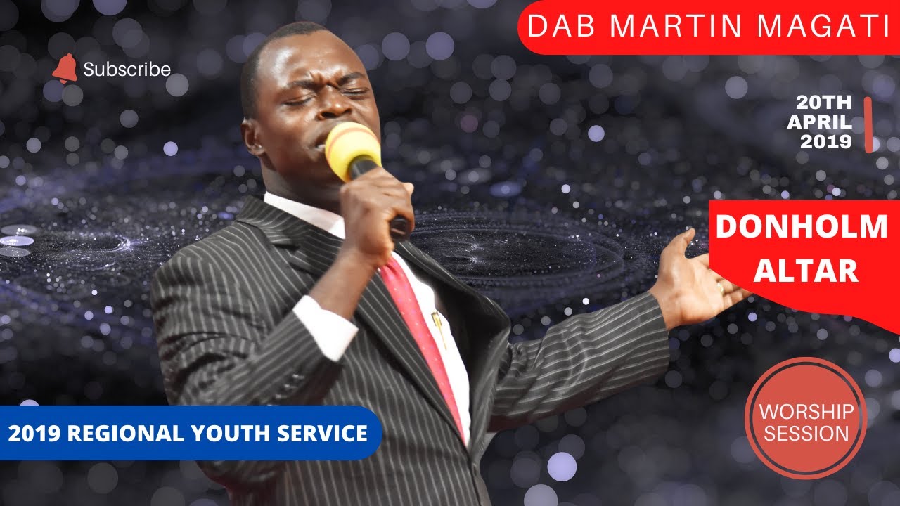 DAB MARTIN MAGATI IN DONHOLM ALTAR  2019 REGIONAL YOUTH SERVICE