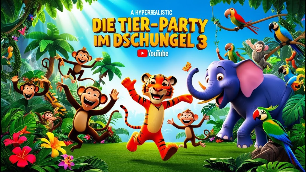 Dschungel Party Vol. 3 - Kinderlied zum Mitsingen