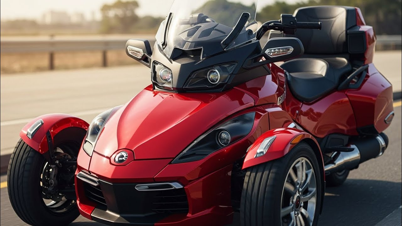 2026 Can-Am Spyder RT – The Future of 3-Wheel Touring Motorcycles is Here