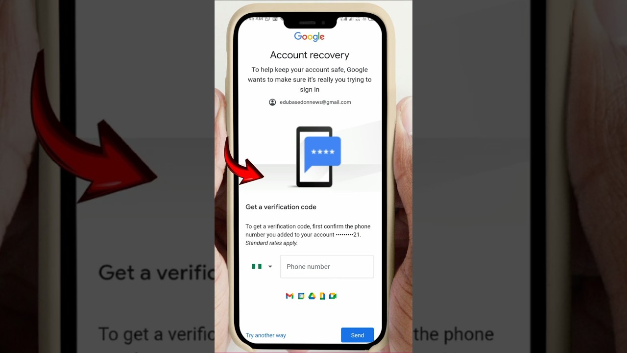 Gmail Account Recovery. Gmail Recovery#shorts #shortsvideo  #gmailaccountrecovery #gmail  #google