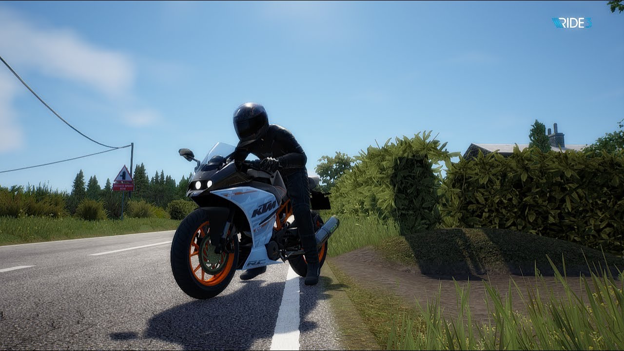 RIDE 3 // KTM RC 390 // GAMEPLAY HIGH GRAPHICS 60 FPS