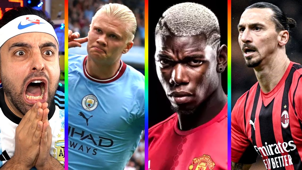 İBRAHİMOVİC ! POGBA VE HAALAND IN ATTIKLARI İLK VE SON GOLLER ! TÜM KULÜPLER !