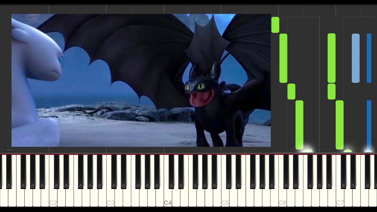 Third Date (How To Train Your Dragon 3) - Piano