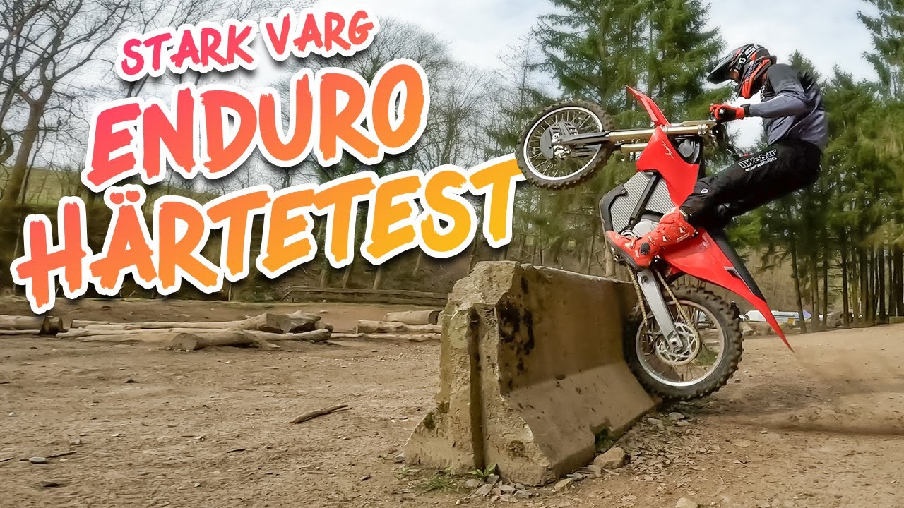 Stark Varg beim Enduro: wie lange hält das Elektromotorrad in Bilstain durch + Unboxing