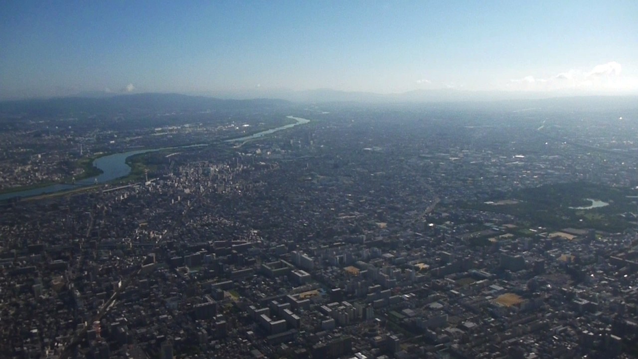 【機窓】大阪伊丹空港 (OSAKA ITAMI AIRPORT)【着陸】【RWY32L】2023/7