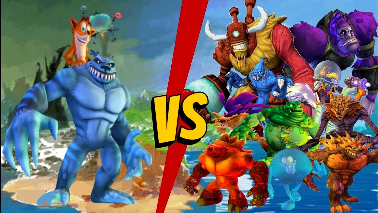 Ratcicle vs All Mutants | Crash Mind Over Mutant