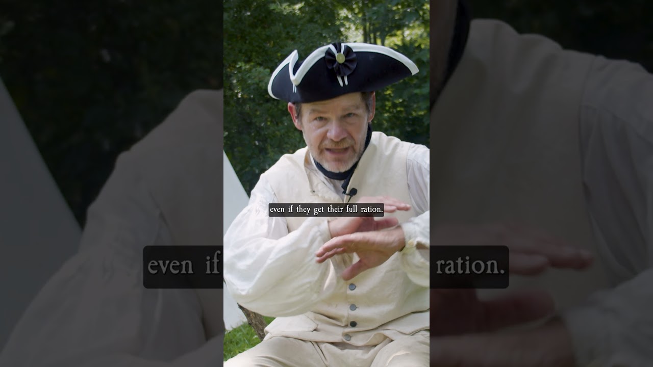 Soldier Rations In 1776 #18thcenturycooking #history #cooking #recipe