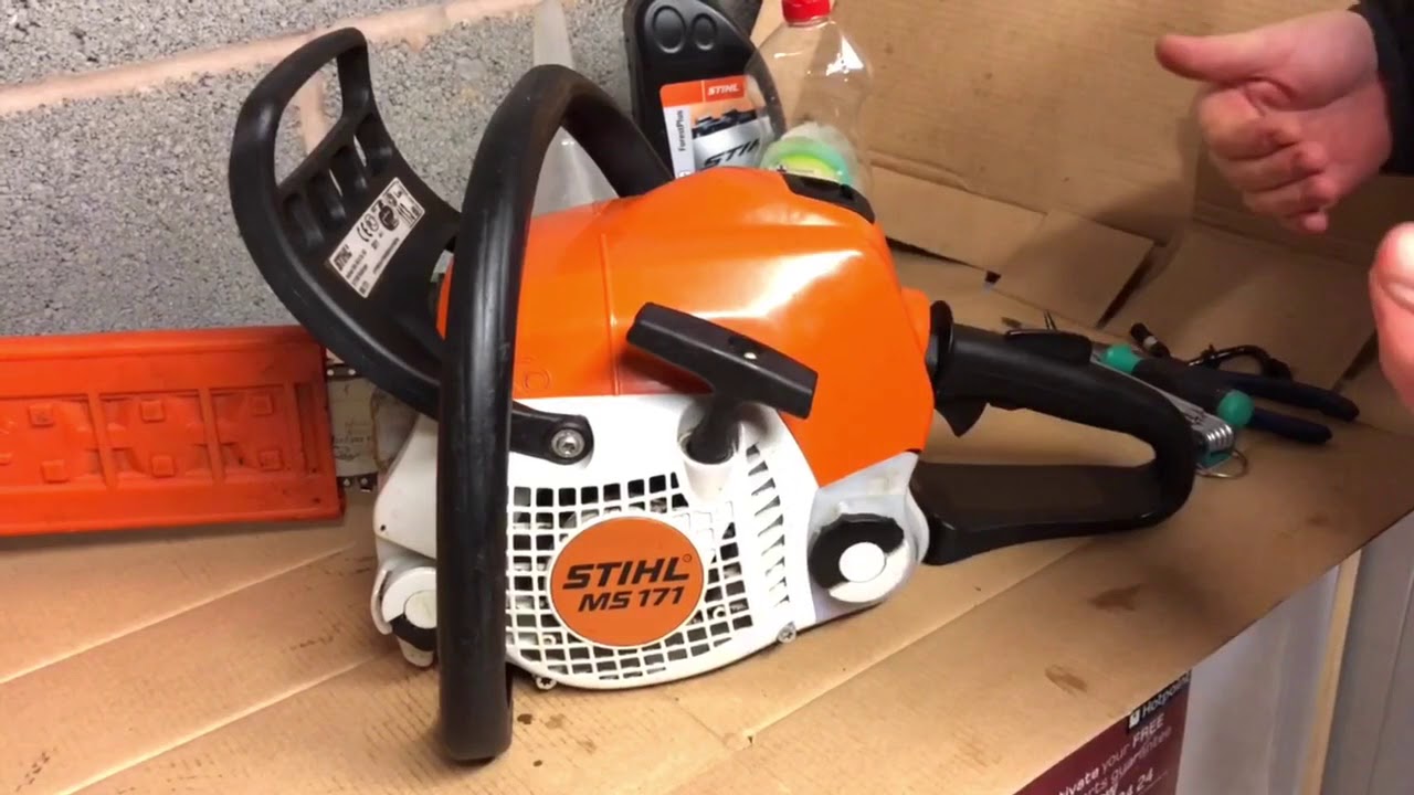 STIHL MS171 MS181 Oil pipe replacement