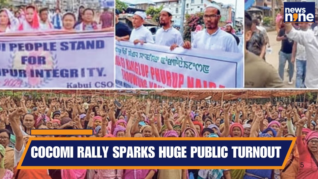 LIVE: Imphal Rally: Thousands Protest to ‘Save Manipur’ Amid Ethnic Tensions