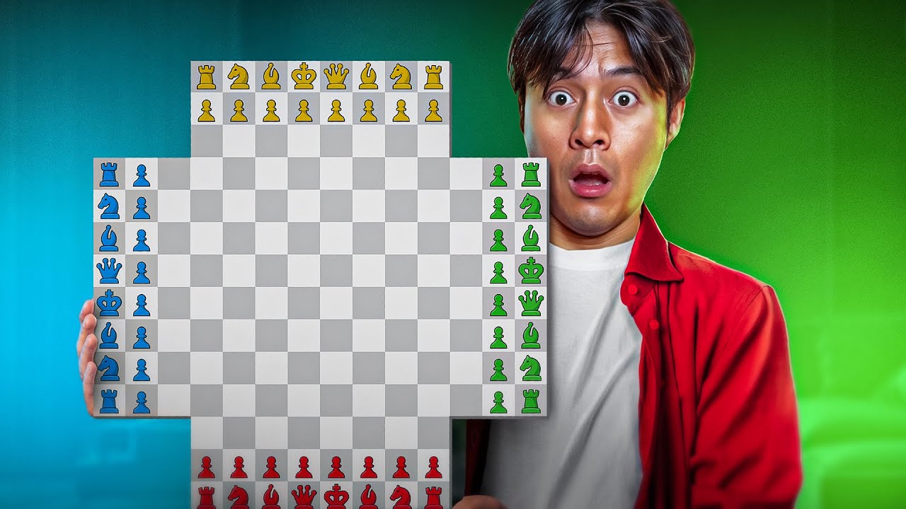 Je TESTE la variante 4 JOUEURS des &Eacute;CHECS !!