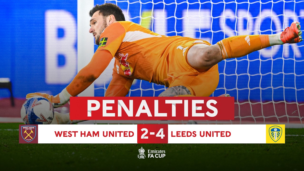 FA Cup heritage 🏆 | Full penalty shootout | West Ham United v Leeds United AFC | Emirates FA Cup