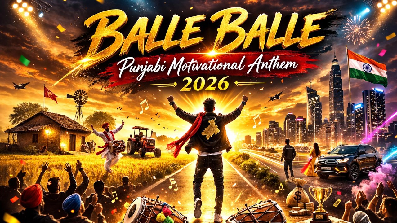 Balle Balle | Punjabi Motivational Anthem 2026 | Village Swag City Vibe