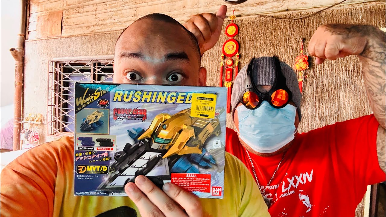 CRUSH GEAR WSO 4WD RUSHINGEDGE  MVT/D Chasis BANDAI Tagalog Unboxing 🇵🇭