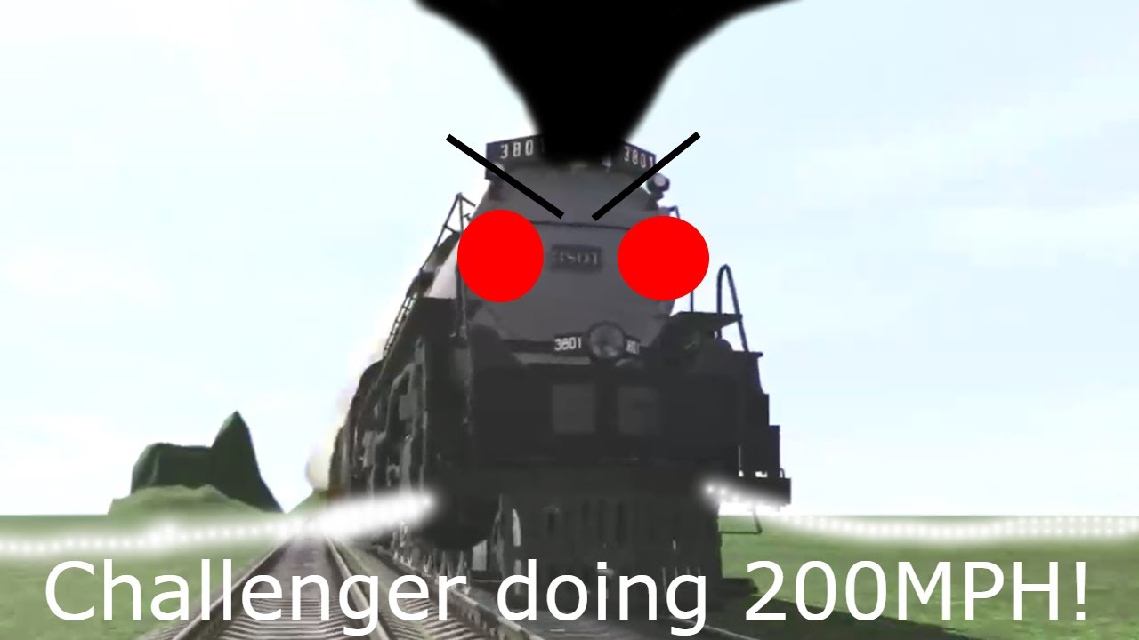 Rio Grand Challenger VS Air Plane Trainz race