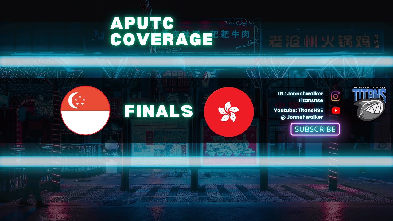 APUTC 2025 Singapore (NTU) vs Hong Kong Womens Finals
