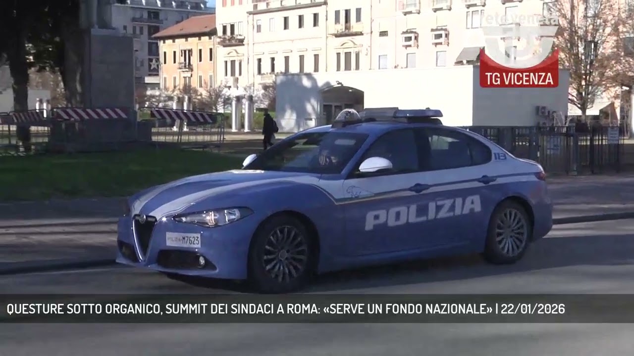 QUESTURE SOTTO ORGANICO, SUMMIT DEI SINDACI A ROMA: «SERVE UN FONDO NAZIONALE» | 22/01/2026