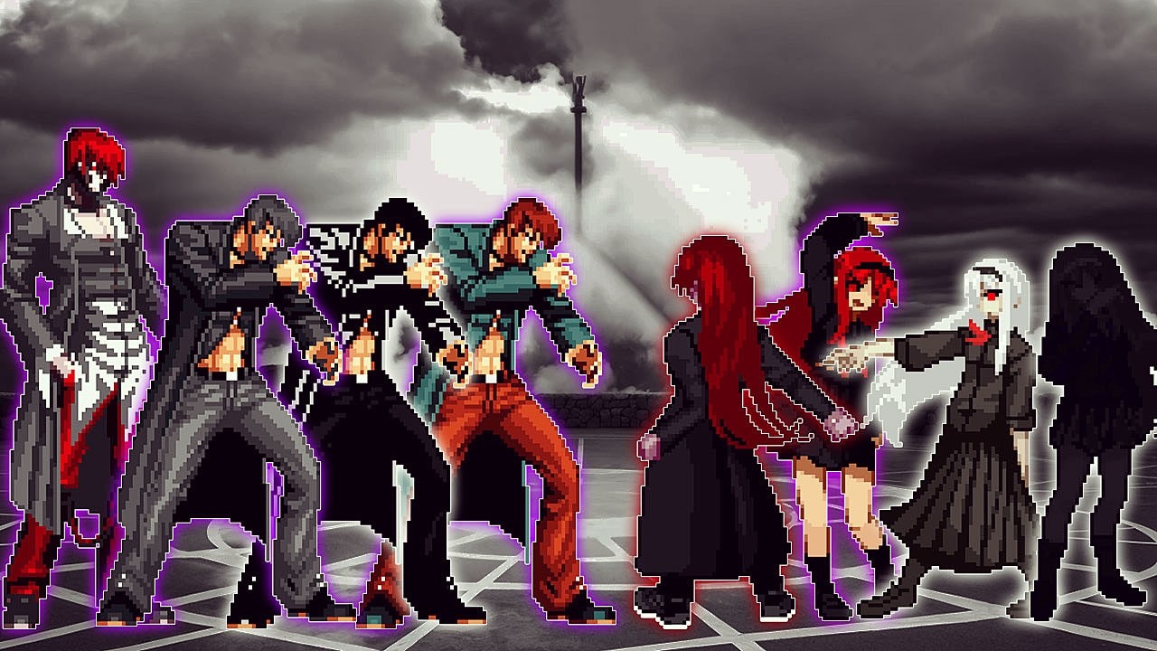 [KOF Mugen] Iori Yagami Team Vs Akiha Yagami Team