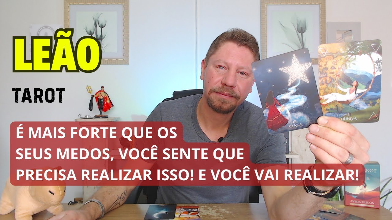 LEÃO ♌ CHEGOU A HORA: VOCÊ SUPERA O SEU MAIOR MEDO E ABRE CAMINHO PARA REALIZAR!