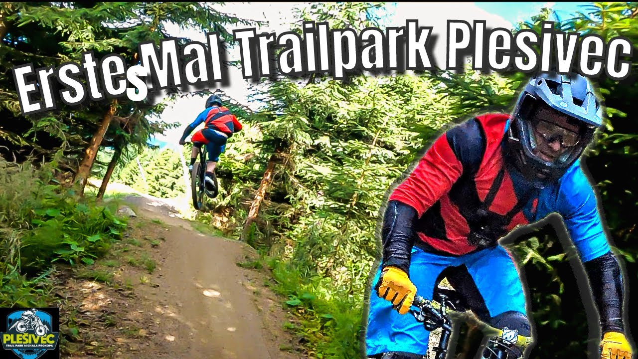 Das erste Mal Trailpark Plesivec l Wer kennt ihn❓❗️ l Teil 1 l MTB vlog