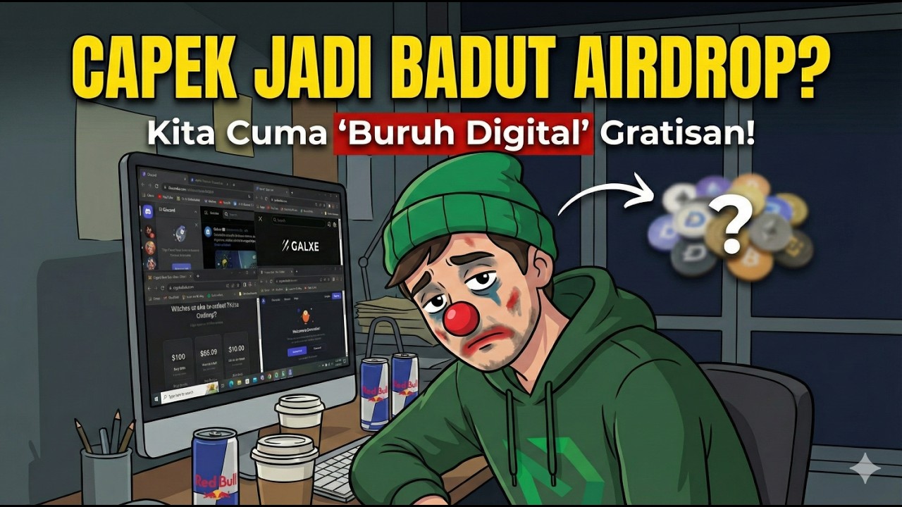 Investor atau Kuli Digital? Bongkar Realita Pahit Airdrop Hunter