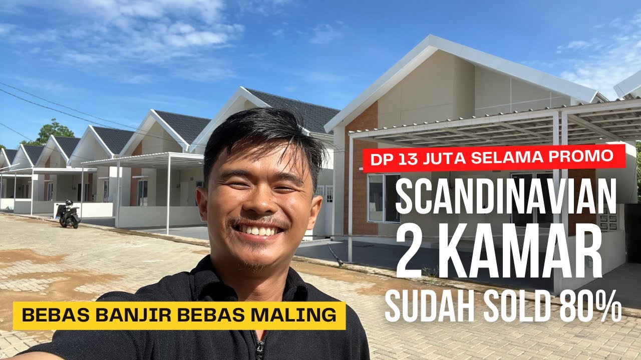 GILA!! CUKUP DP 13 JUTA  Rumah Tipe 60 di Pontianak DALAM CLUSTER!!