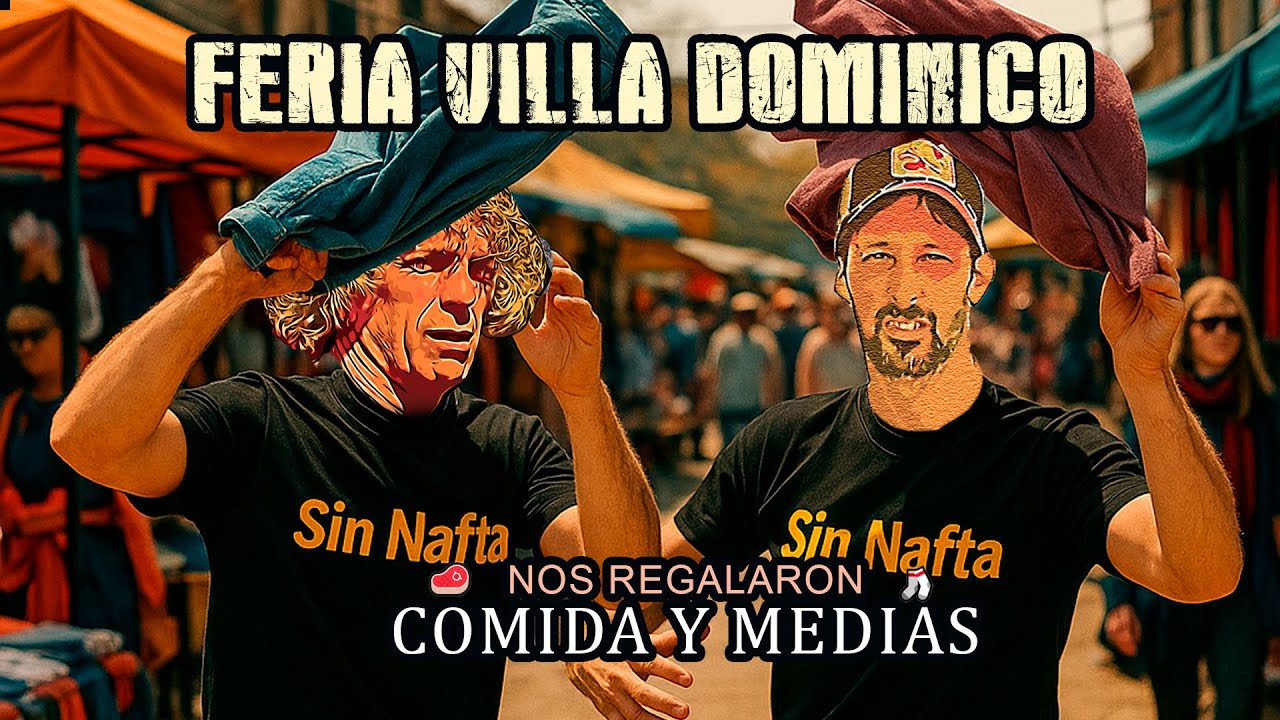 “¿Qué pasa en esta feria?” 👟 👕  | Precios locos y personajes únicos en Villa Domínico