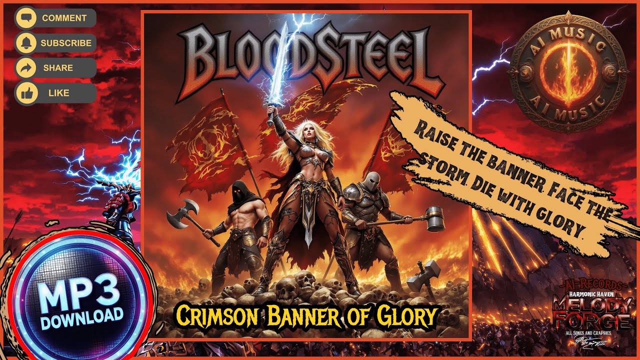 Bloodsteel -  Crimson Banner of Glory - Full Album