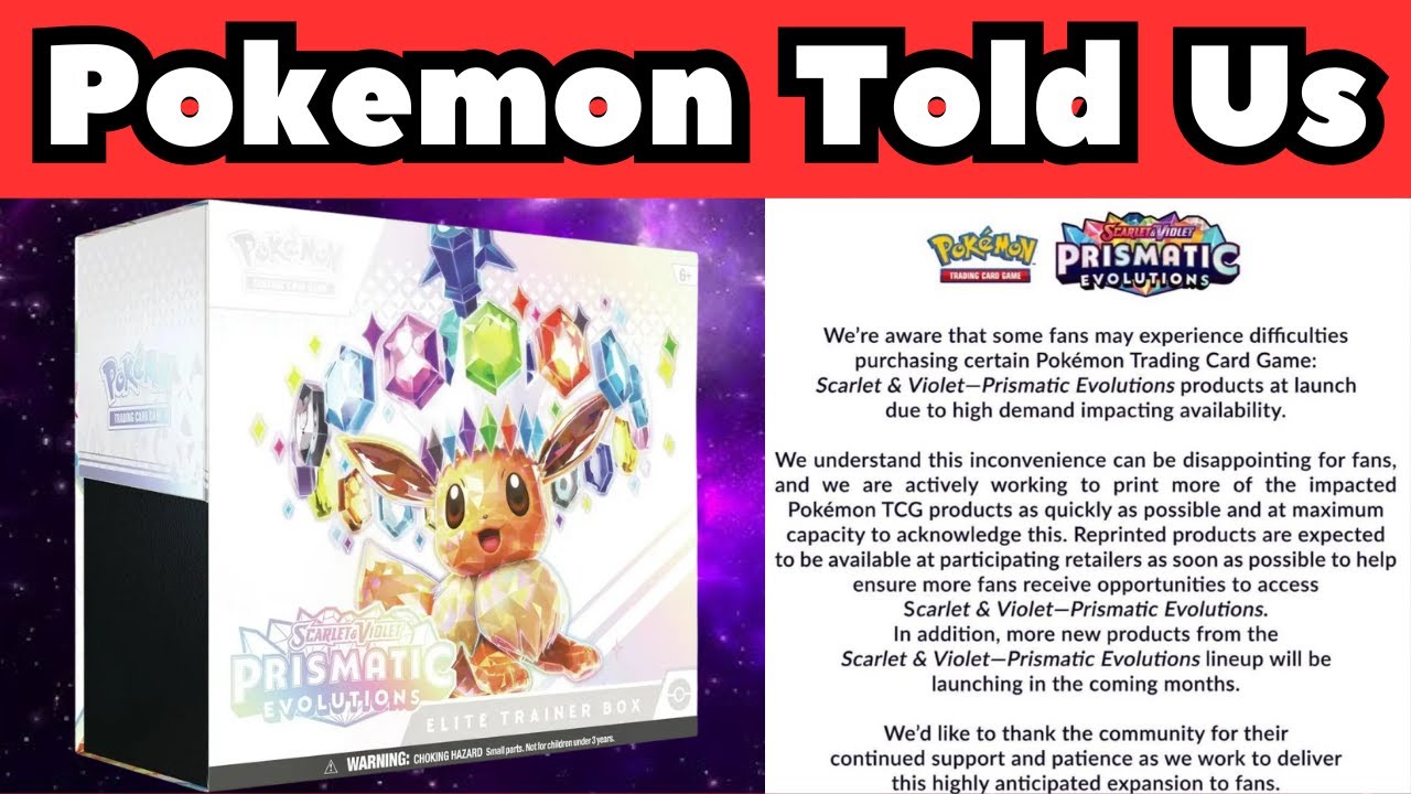 Pokémon пытались нам сказать… Призматические эволюции могут быть лучшим вложением средств.