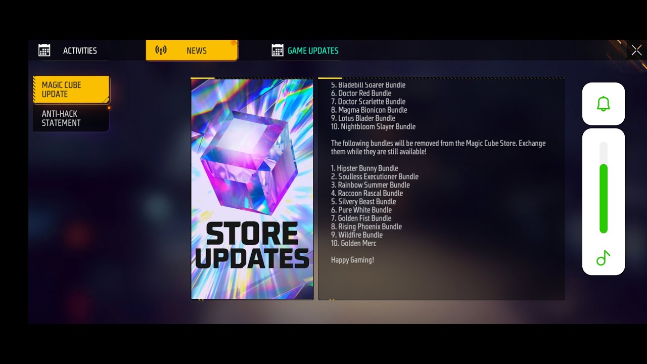 OB43 UPDATE FREE FIRE #IKRAMGAMING 420. Youtube channel #subscribe #viral