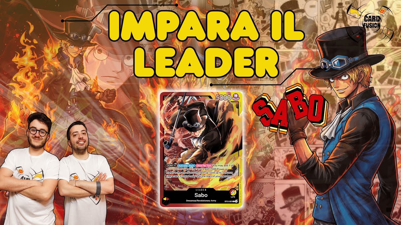 IMPARA IL LEADER: SABO ST13 - Cure infinite 🤩