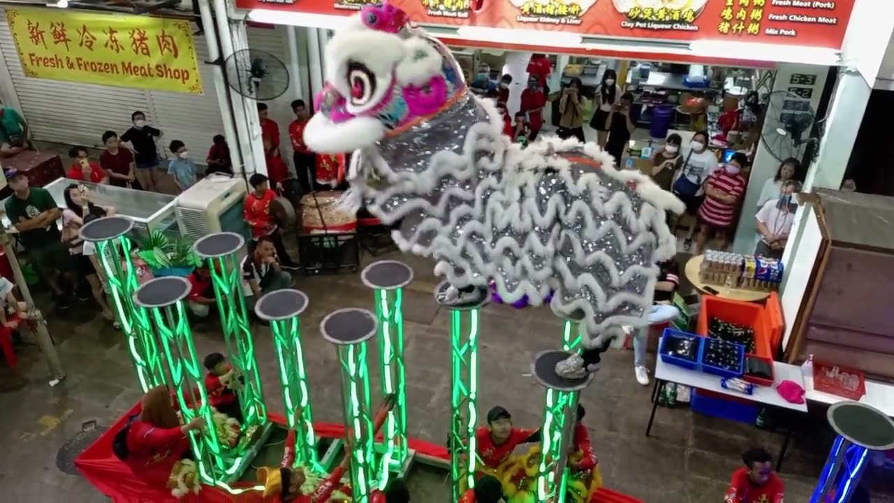 Sabah Nan Shan 2023 CNY Lion Dance Performance