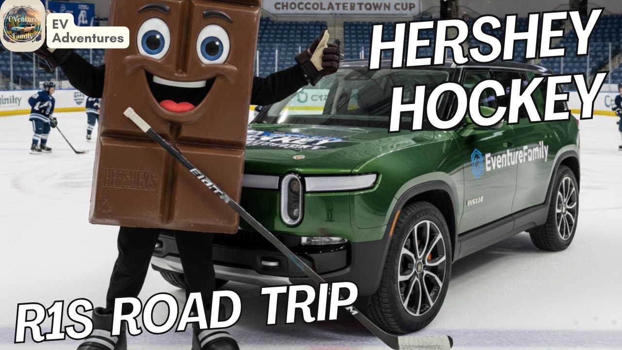 Testing the NEW Ionna Chargers! NJ to Hershey Hockey Road Trip ⚡🏒